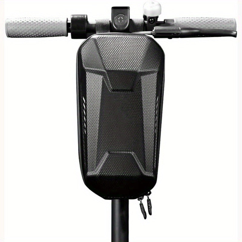 Electric Scooter Handlebar Bag Front Storage 2L Large Capacity – Portable Waterproof Handlebar Pouch for Phone, Wallet & Essentials, Universal Fit for E-Scooter, Bike & Bicycle