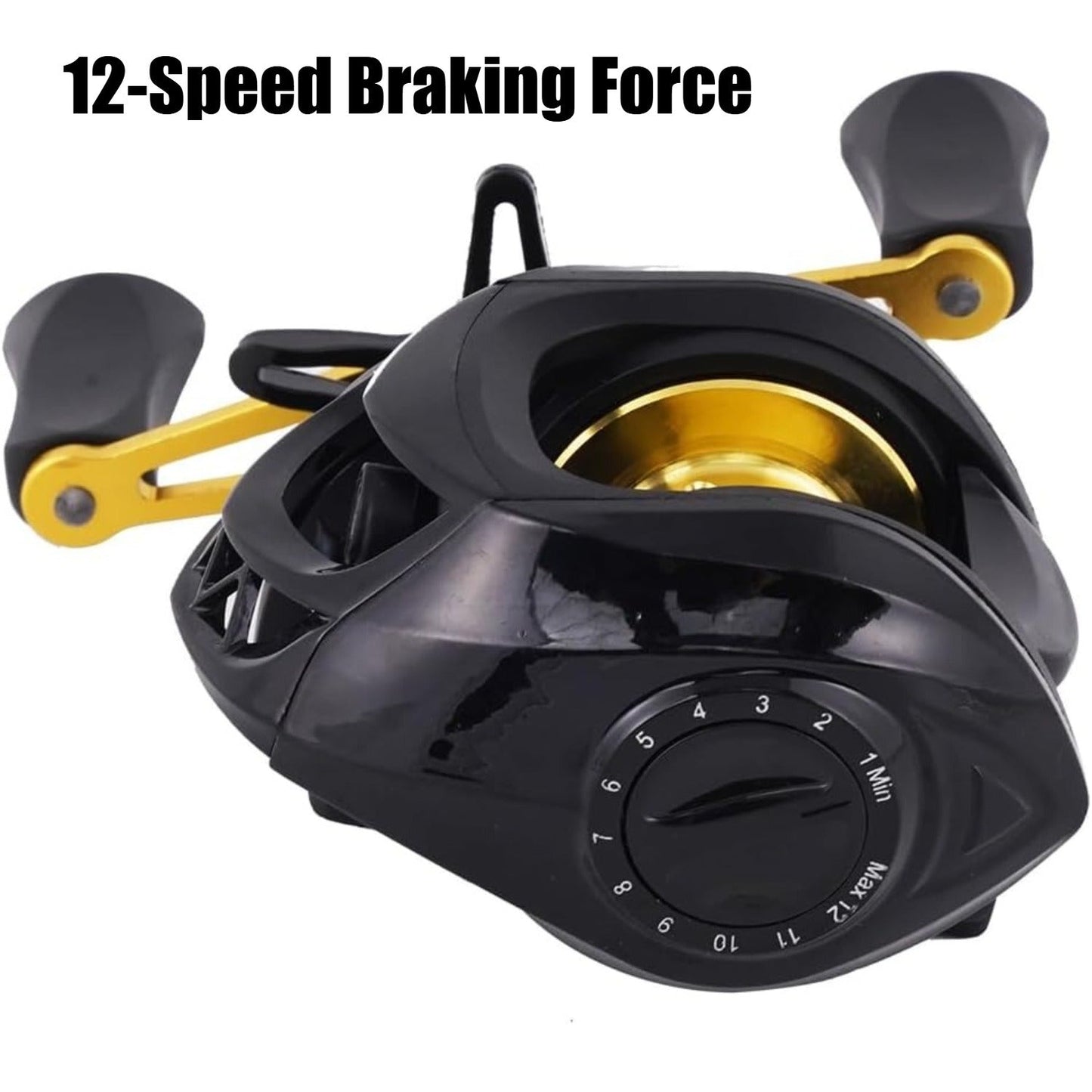 Carbon Fiber Fly Fishing Rod and Reel Combo Set 165cm Aluminum Alloy Reel EVA Grip Left Right Hand Fly Fishing Kit Black Gold Beginner Outdoor Fishing Gift