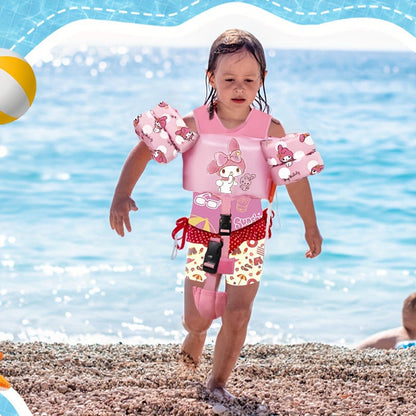 Toddler Swim Vest Kids Life Jacket Arm Floaties Sanrio 20-66lbs