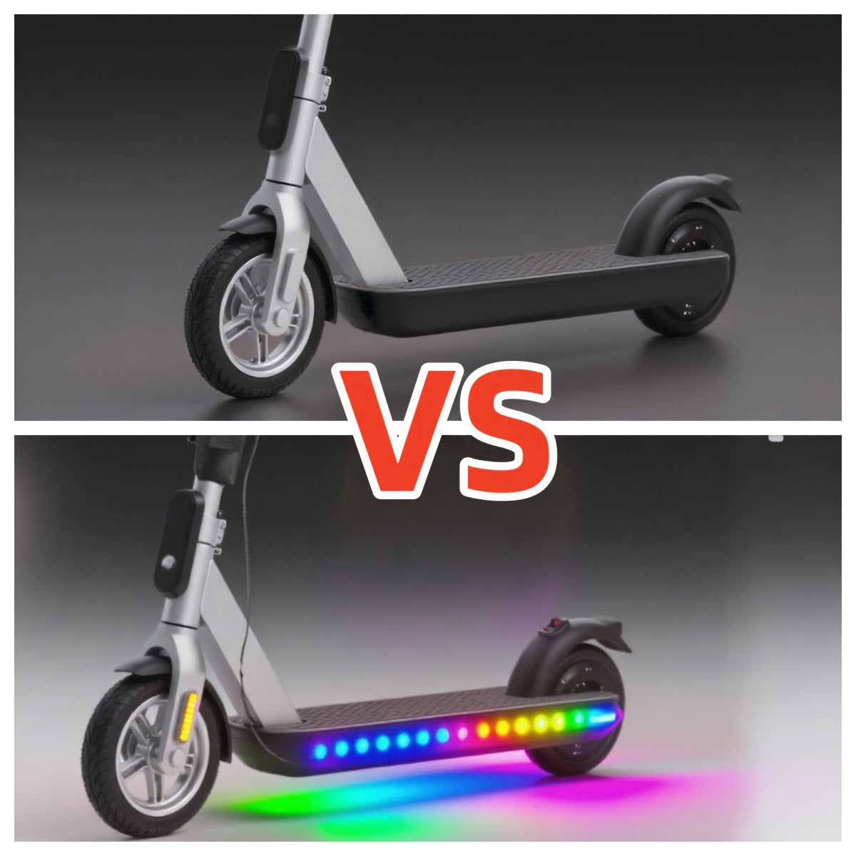 RGB LED Skateboard Light – USB Powered, Fits Bikes & E-Boards