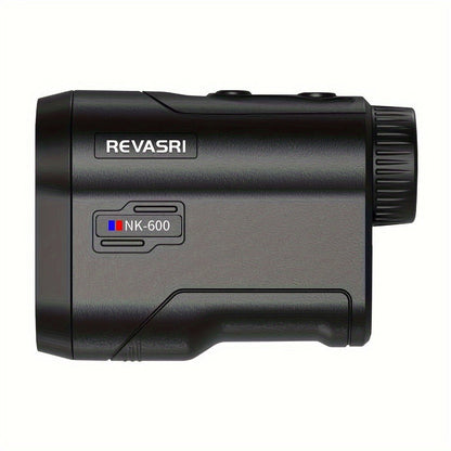 Multi-Function Golf Rangefinder 650 Yards | Golf Mode, Slope Compensation, Speed, Height & Horizontal Distance Measurement – USB Rechargeable Laser Rangefinder for Golfers & Multipurpose Outdoor Use