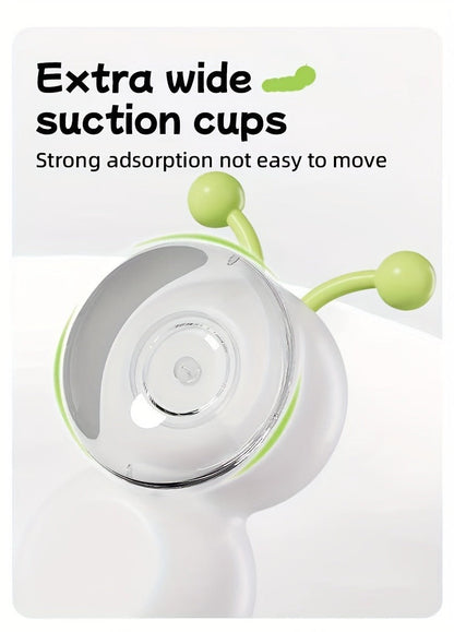 Automatic Caterpillar Cat Toy Interactive Electric Teaser for Indoor Cats - Self-Moving Worm Chasing Toy Stimulates Hunting Instincts Keeps Cats Active & Entertained