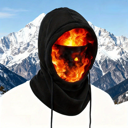 Thermal Knit Beanie for Men – Fleece Lined Skull Cap, Stretchable Soft Winter Hat for Cold Weather, 2-Pack