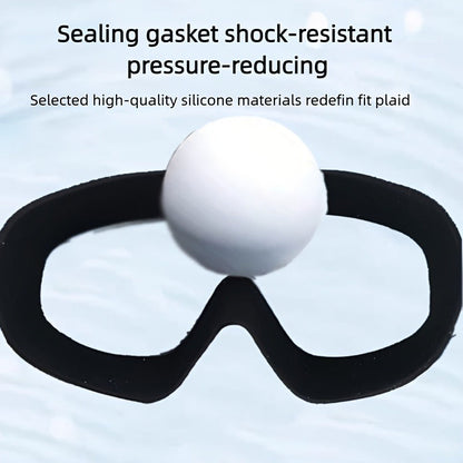 Anti-Fog Swimming Goggles Set – UV Protection, Earplugs & Nose Clip