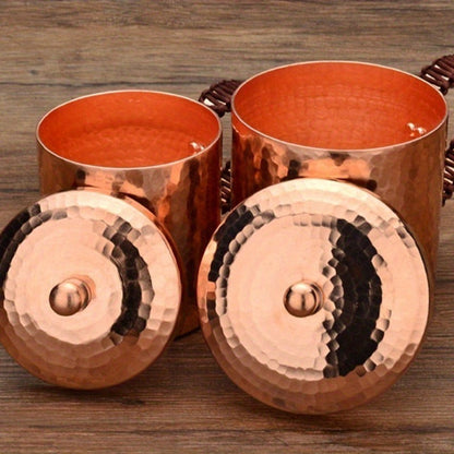 Moscow Mule Mug Hammered Copper 550ML – 100% Handcrafted Pure Solid Brass Cup with Rose Gold Finish | Heavy Gauge Traditional Cocktail Mug for Moscow Mule, Beer & Cold Drinks