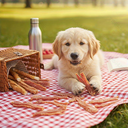 Chicken Jerky Dog Treats Real Pure Chicken Duck High Protein Low Fat Long Lasting Chews Healthy Digestible Training Reward Snack 200g 400g All Breeds