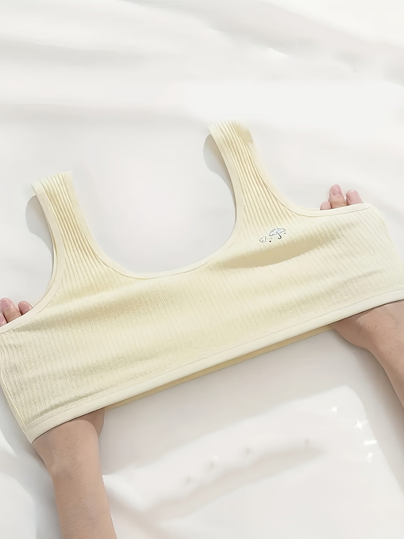 4-Pack Girls' Training Bra and Panty Set - Breathable Everyday Comfort 23301
