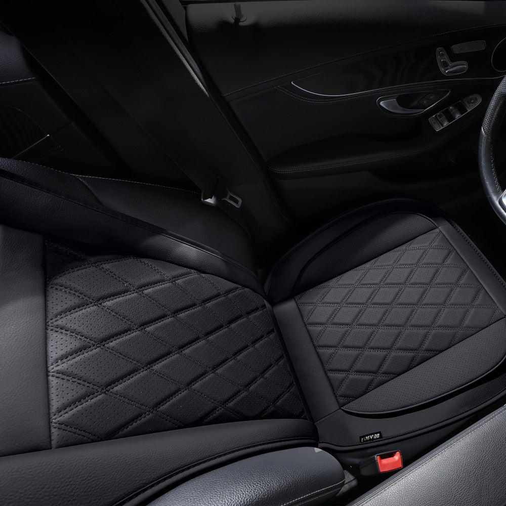 Car Seat Covers Front Pair – Universal Fit Bucket Seat Protector, Anti-Slip Full Surround High-Back Design, 15 Colors, Fits Cars SUVs Trucks