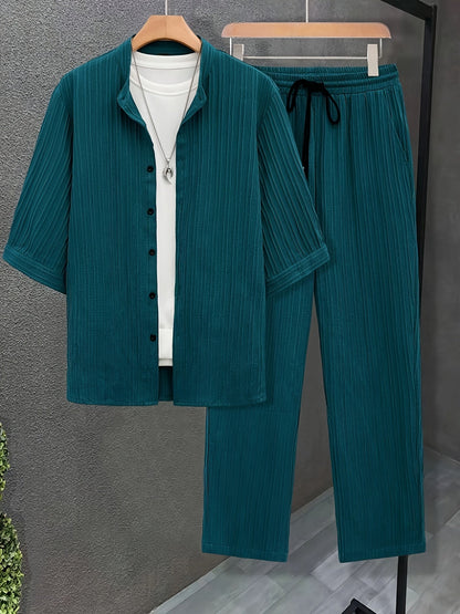 Men's Two-Piece Outfit Set - Short Sleeve 886117