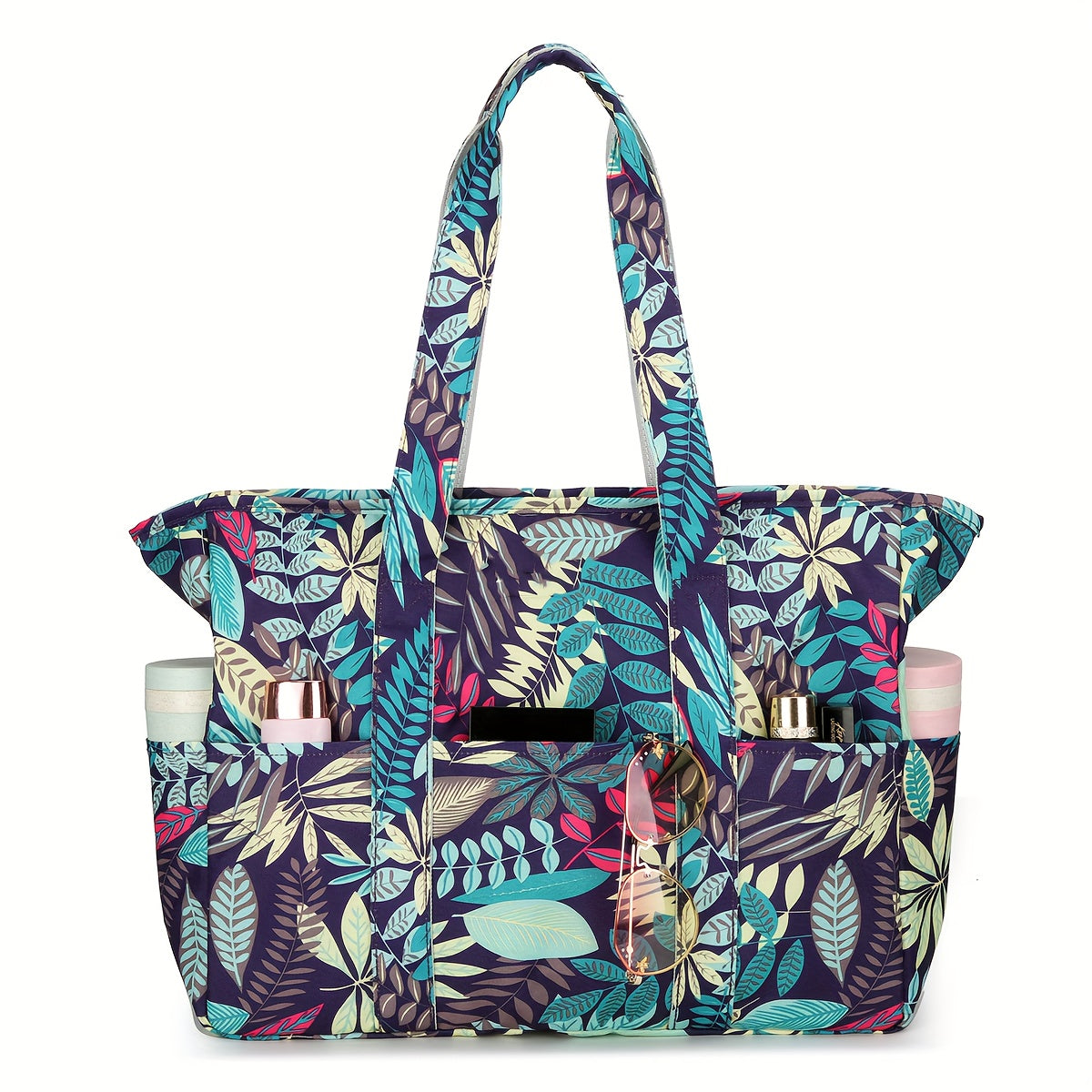 Beach Tote Bag for Women – Sandproof Swim Pool Bag with Dry Wet Separated Pocket Lightweight Travel Utility Bag