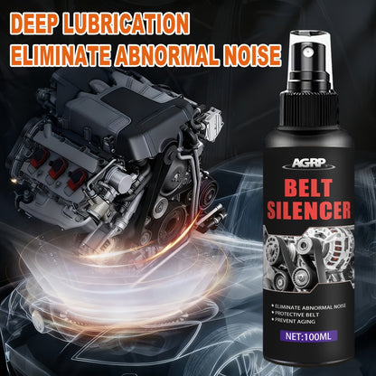 Engine Belt Conditioner 100ml - Noise Reduction, Wear Resistance & Elasticity Restorer, Anti-Aging Durable Coating for Drive Belts, Serpentine & Transmission Belts
