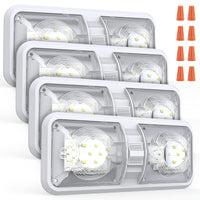 48leds Single Color RV Light 4 Pack