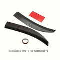 Universal ABS Tail Wing for Cars, Three-Part Tail Enhancement, Car Spoiler Additions, Rear Trunk Wing Lip Components