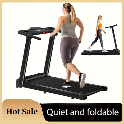 Folding Treadmill 3-in-1 with 14% Auto Incline & Handle – 3.0HP Quiet Walking Pad for Home, 300LBS Capacity, Portable Under Desk Treadmill for Walking, Jogging & Running