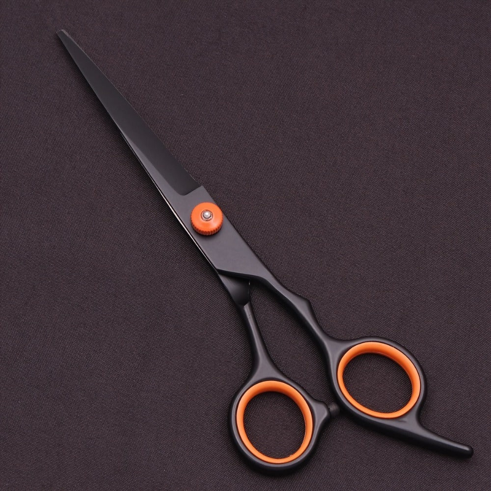 Hair Scissors Set 3 Pieces Japanese Steel - 6 Inch Thinning Shears, Razor Comb & Detangling Comb, Ambidextrous Texturizing Kit for Salon & Home Use, Gift for Hairstylists