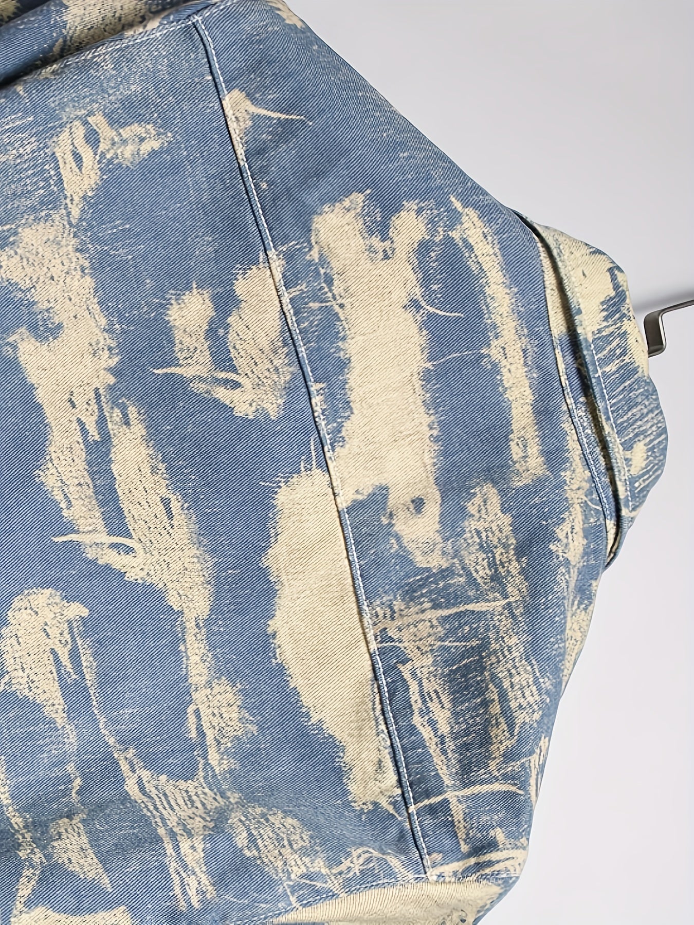 Men's Versatile Denim Pullover Coat Everyday 821