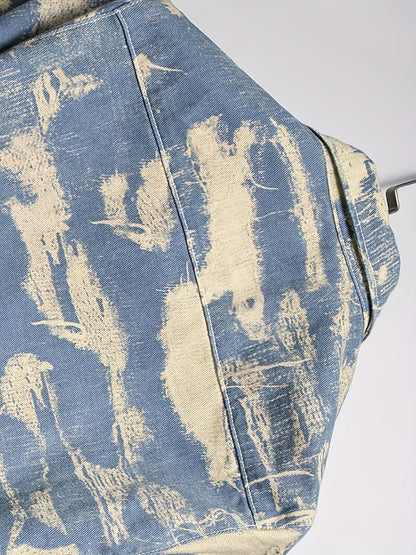 Men's Versatile Denim Pullover Coat Everyday 821