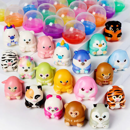 Mochi Squishy Toys 20 Pack – Slow Rising Cute Animal Squishies Bulk Party Favors for Kids, Classroom Prizes, Birthday Goodie Bag Stuffers, Pinata Fillers, Halloween Valentine's Day Gifts