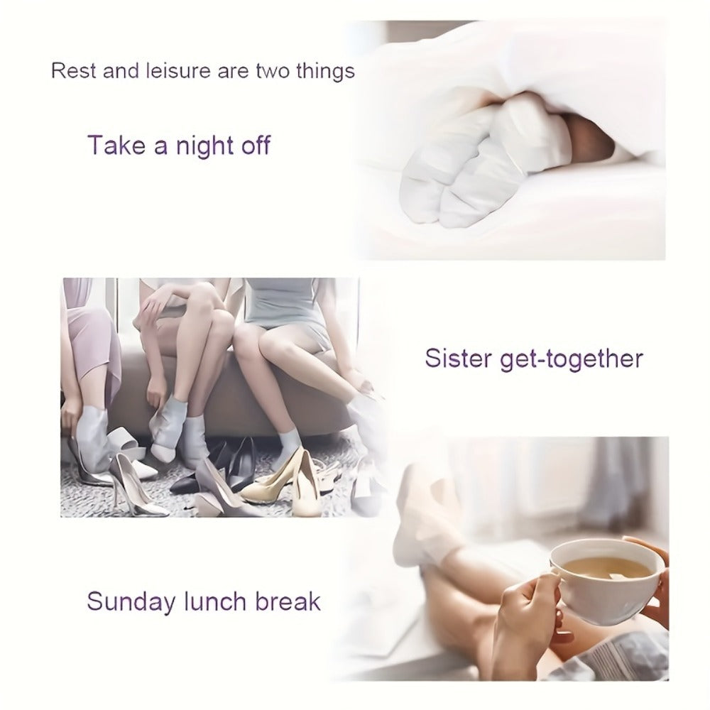 Lavender Foot Mask Socks Deep Hydrating Moisturizing Foot Care Treatment – Soft Smooth Skin, Portable Home Travel Spa, Value Pack 6 Pairs or 9 Pairs