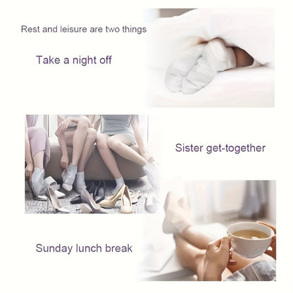 Lavender Foot Mask Socks Deep Hydrating Moisturizing Foot Care Treatment – Soft Smooth Skin, Portable Home Travel Spa, Value Pack 6 Pairs or 9 Pairs