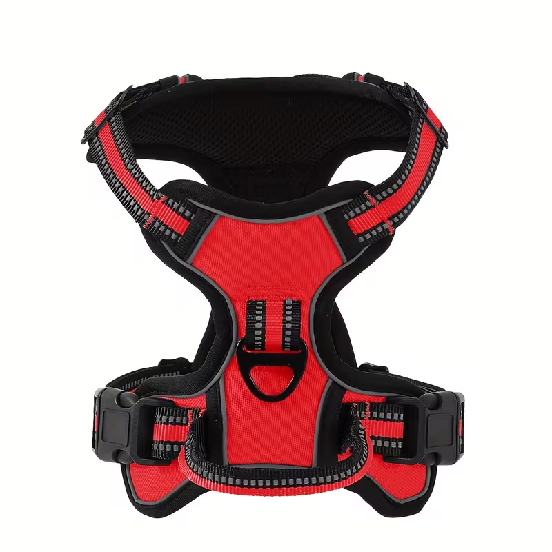 No Pull Dog Harness with Front Clip & Handle – Heavy Duty Reflective Vest for Small Medium Large Dogs Walking Training
