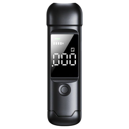 USB Rechargeable Breathalyzer with LCD Display – Portable Personal Alcohol Tester, 200mAh Battery, Multi-Person Continuous Testing, Safe Driving Breath Analyzer