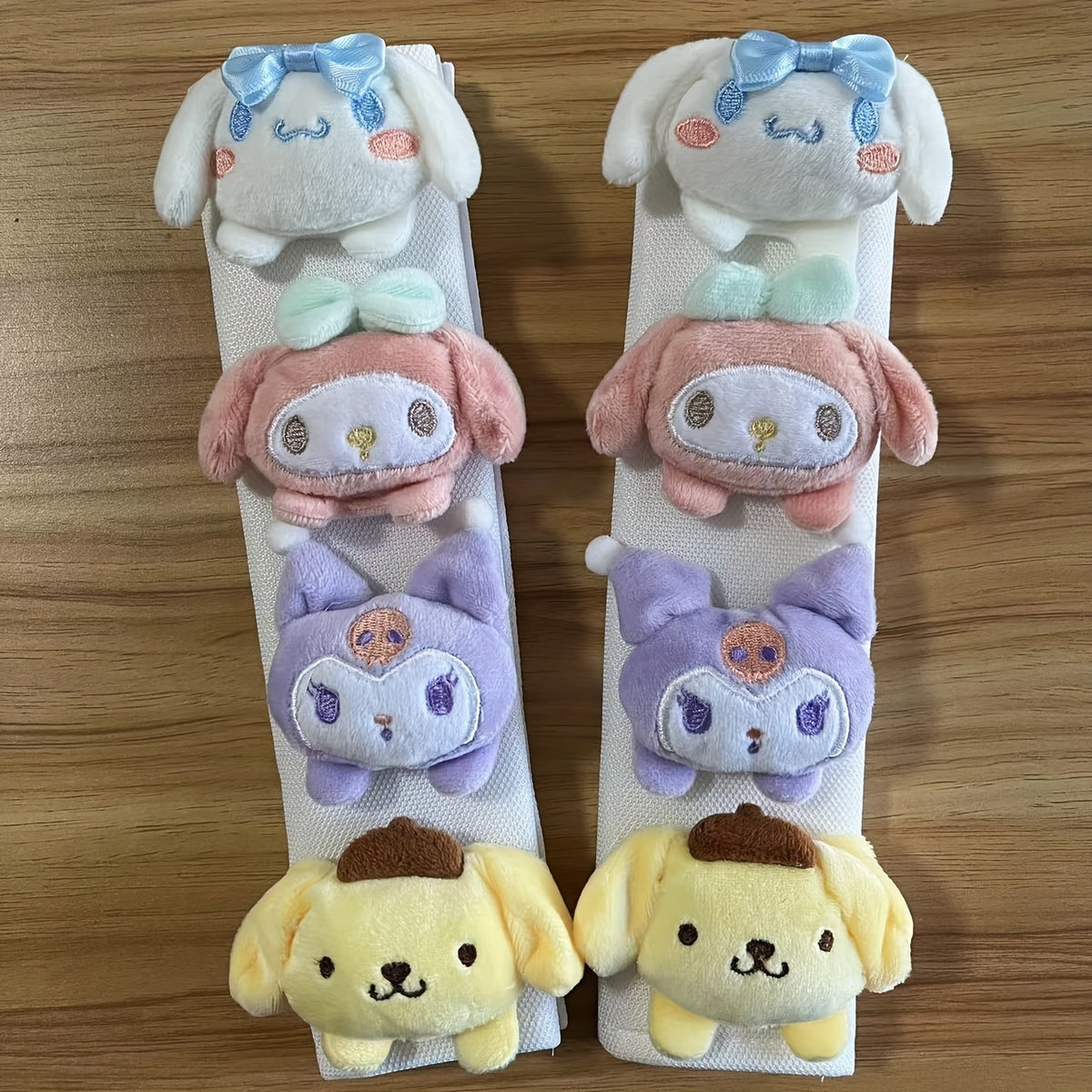 [Cute Hello Kitty] Sanrio Travel Additions | Car Safety Belt Shoulder Cover | Protective Case | Interior Decoration | Cartoon Cute Hello Kitty | Essential for Travel