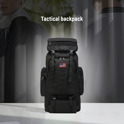 Tactical Backpack for Men & Women – Lightweight Packable Hiking Backpack 21L, Multi-Compartment Camping Rucksack with Adjustable Straps, Waterproof Outdoor Daypack for Camping, Trekking & Travel