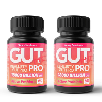 Probiotics 18000 Billion CFU Capsules — Lactobacillus & Bifidobacterium Multi-Strain Formula | Gut Microbiome Digestive Bloating & Immune Support for Women & Men | 60 Capsules Per Bottle