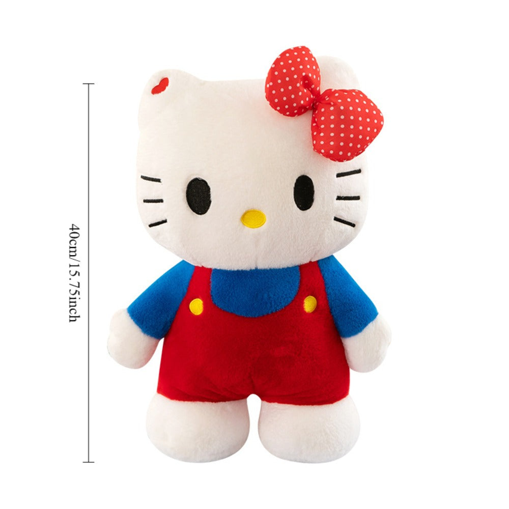 Hello Kitty Large Plush Doll 16 Inch 40cm Sanrio Kawaii Stuffed Animal Oversized Pillow Soft Toy Collectible Birthday Christmas Gift for Girls Teens