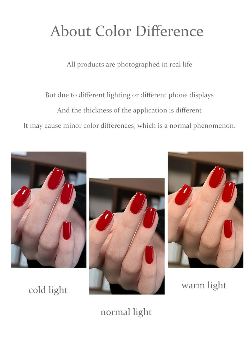 Gradient Gel Nail Polish Set 9pcs Ancola Red Collection – High Saturation Solid Gel, Shiny Gloss Finish, LED Curable Multifunctional Nail Gel | Spring Summer Ombre DIY Manicure Kit for Women