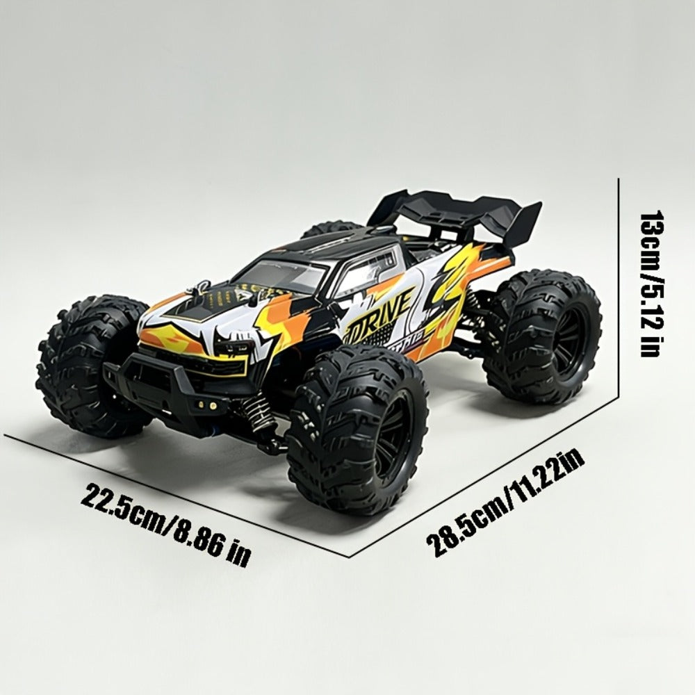 High Speed RC Off-Road Car 70KM/H Brushless Motor 1:14 1:16 Scale – 4WD All-Terrain Remote Control Monster Truck Dual Battery Option for Boys Kids Adults, Best Birthday Christmas Gift