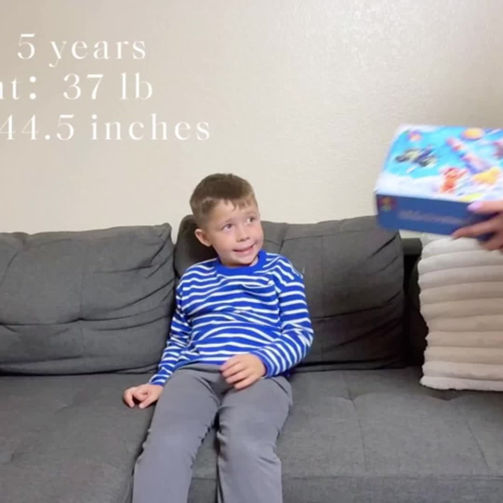 Kids Dress Up Costumes Set 4-in-1 – Firefighter, Police, Astronaut & Doctor Role Play Clothes for Boys Girls Ages 3-6, Birthday Christmas Halloween Career Day Gift