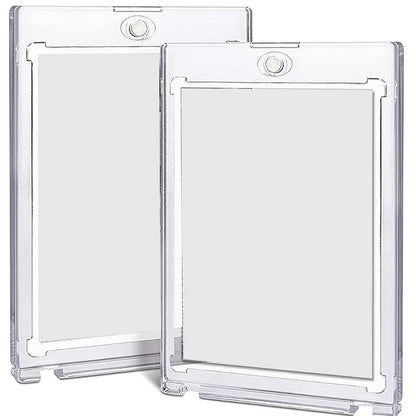 30pt Magnetic Card Holders 30/60 Pack – Clear Hard Plastic One-Touch Trading Card Cases, Protective Display Holders for Baseball, Sports, Pokemon & Game Cards, Bulk Set for Collectors