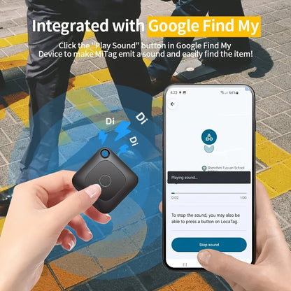 GPS Tracker, Portable Real-Time GPS Tracking Device, Global Coverage Location Tracker, Suitable for Cats And Dogs, Keys, Wallets, Etc., Get Rid Of The Habit Of Forgetting Things And Make Your Travel Easier, Only Applicable to IOS Devices