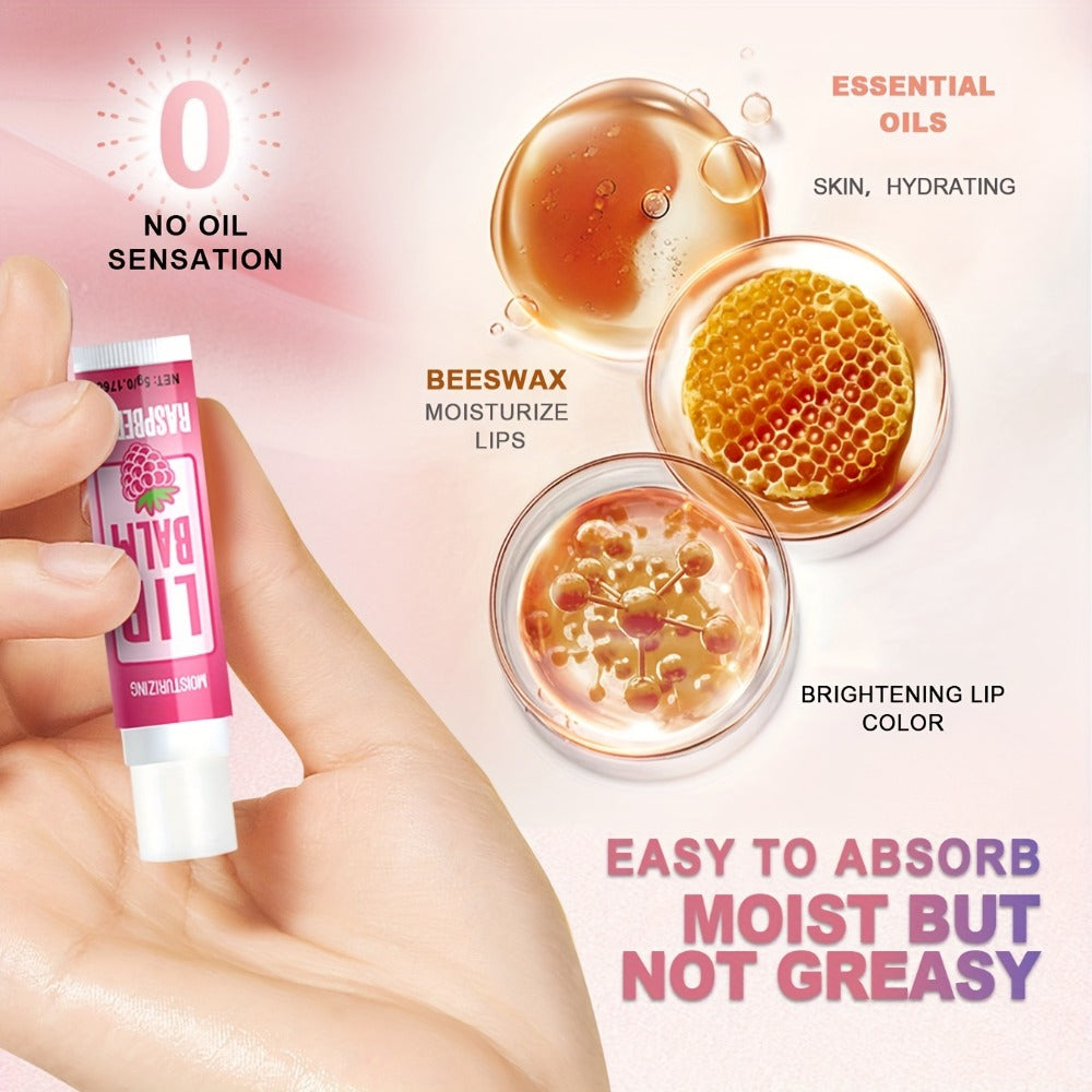 Lip Balm Gift Set 48pcs MISS FACTORX - Moisturizing Glycerin Lip Butter, Hypoallergenic Natural Finish for All Skin Types, Unisex Adult Lip Care Variety Pack, Valentine's Day & Mother's Day Gift for Her