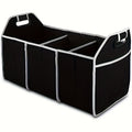Automobile Organizer, Non-Woven Fabric Storage Container for Cars, Spacious Collapsible Vehicle Storage Bag, Easy to Transport And Compact, Perfect for Holiday Gifting