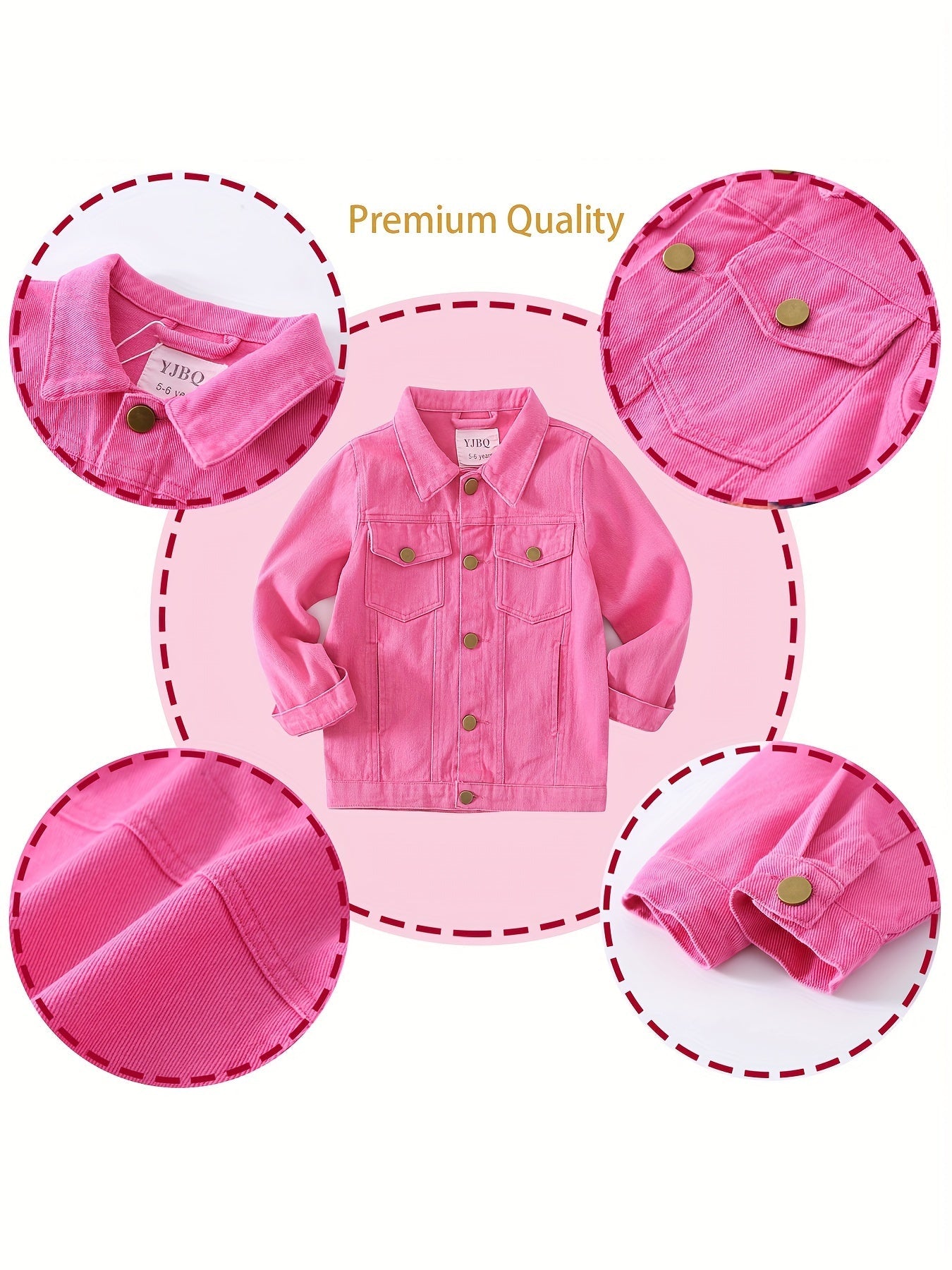 Girls' Denim Outerwear - Everyday Style