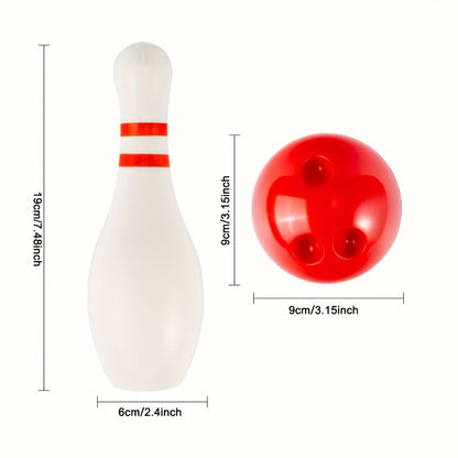 Kids Bowling Set Light Up Glow Pins & Ball – Indoor Outdoor Bowling Toy for Boys & Girls Ages 3+, Family Game Night, Birthday Gift for Toddlers, 6 or 8 Pin Options