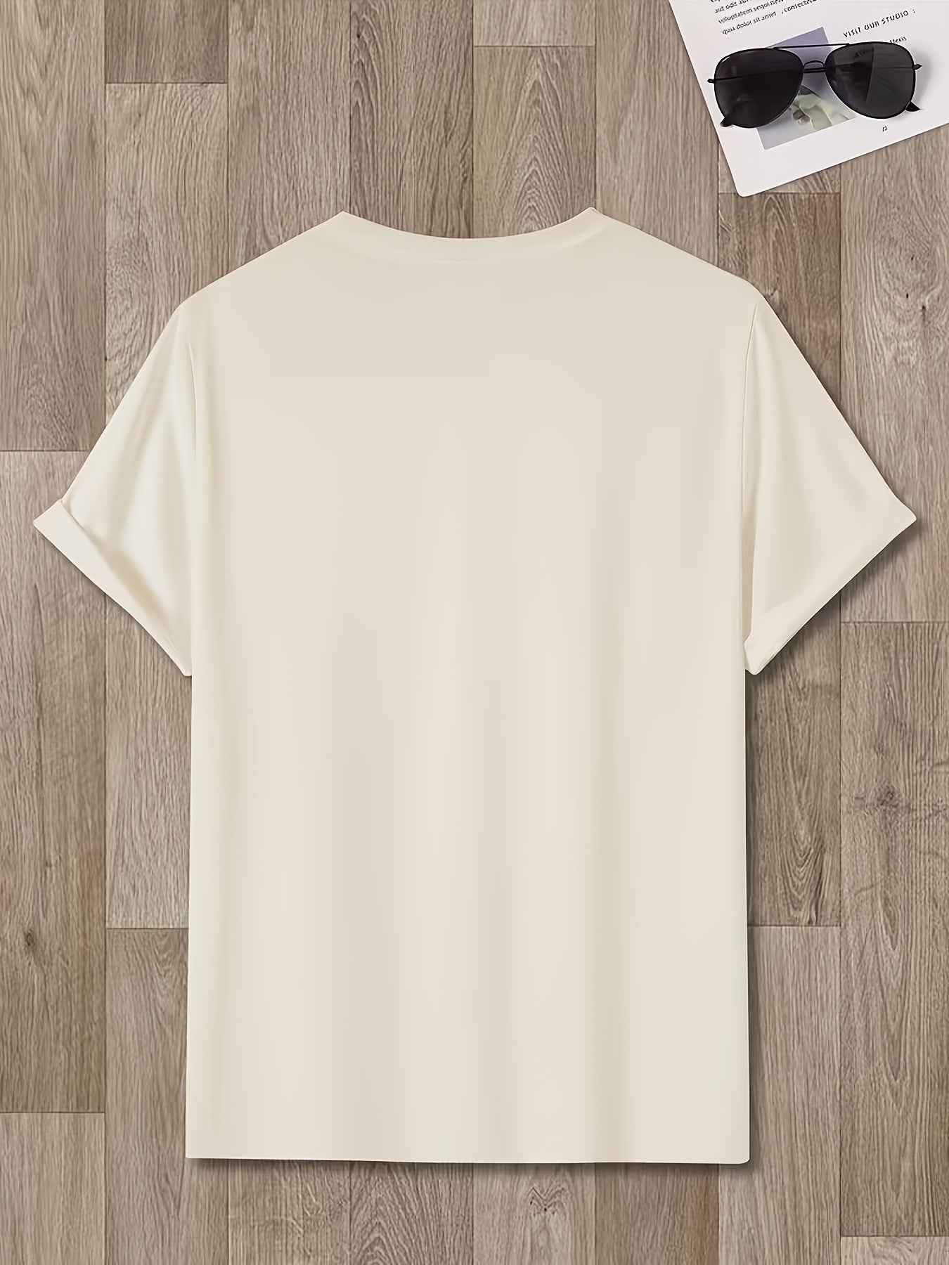 Men's Graphic Print T-Shirt - Round Neck Short Sleeve 955813