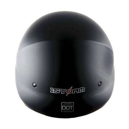 Convertible Motorcycle Helmet Full Face & Open Face 2-in-1 – Detachable Visor, Face Mask & Smoked Shield, Aerodynamic Thermoplastic Shell, Classic Style, Adult S/M/L/XL