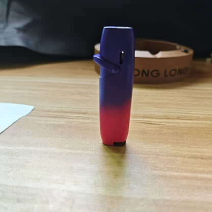 Cute Jet Torch Lighter for Women – Compact Windproof Adjustable Flame Lighter, Portable Refillable Butane Torch for Camping, BBQ, Kitchen & Candles, Stylish Gift for Women (No Butane Included)