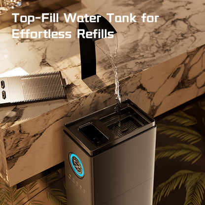 Cool Mist Humidifier 13L Large Capacity - Soundwave Technology, Smart Humidity Control, Top-Fill Design, Sleep Mode, Covers 1000 Sq Ft, for Home Large Room Bedroom Office Plants, 3.5 Gallon
