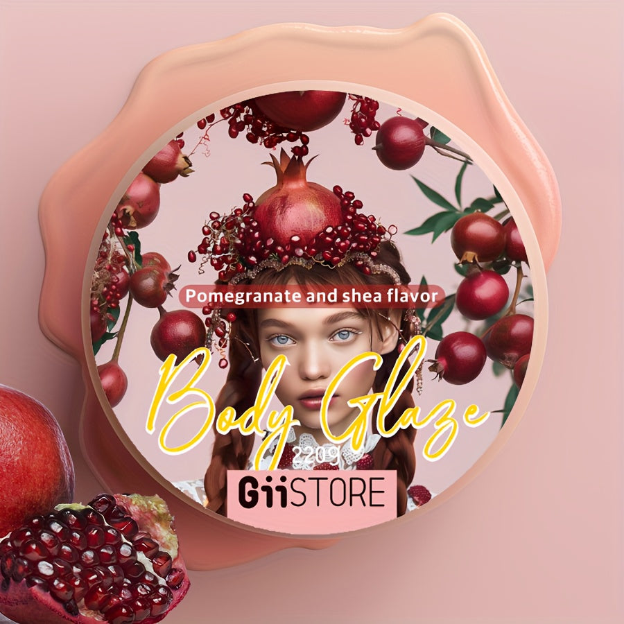 Body Glaze Moisturizer 80oz Extra Large Jar Hyaluronic Acid Glycerin Scented Body Cream Donut Rose Pomegranate Shea Multi-Fragrance Deep Skin Hydration Lotion