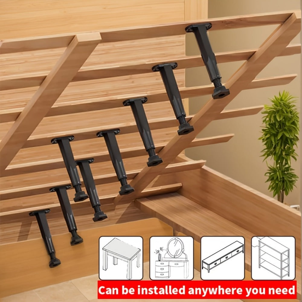 5.3-Inch Bed Frame Support Legs with Non-Slip Base and Adjustable Height for Bedroom detail image - detail view 11