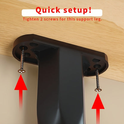 5.3-Inch Bed Frame Support Legs with Non-Slip Base and Adjustable Height for Bedroom detail image - detail view 18