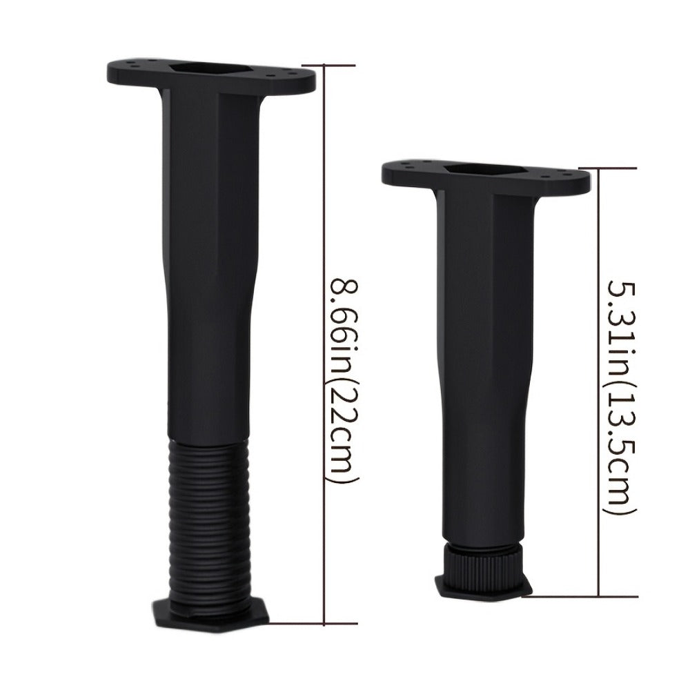 5.3-Inch Bed Frame Support Legs with Non-Slip Base and Adjustable Height for Bedroom detail image - detail view 4