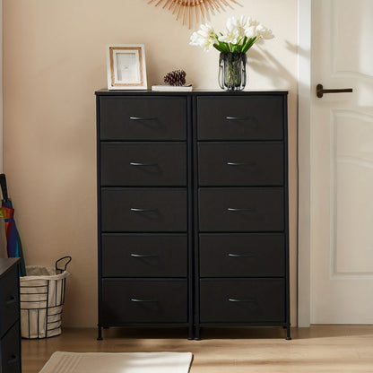 5-Drawer Freestanding Kitchen Pantry Cabinet with Multiple Color Options detail image - detail view 14