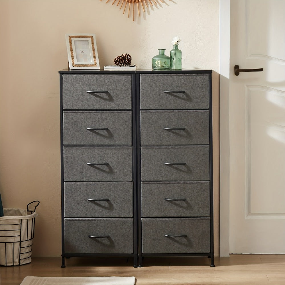 5-Drawer Freestanding Kitchen Pantry Cabinet with Multiple Color Options detail image - detail view 18