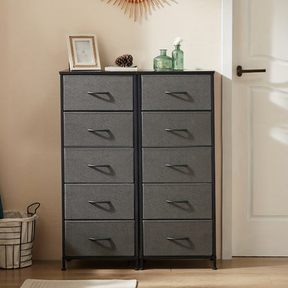 5-Drawer Freestanding Kitchen Pantry Cabinet with Multiple Color Options detail image - detail view 18